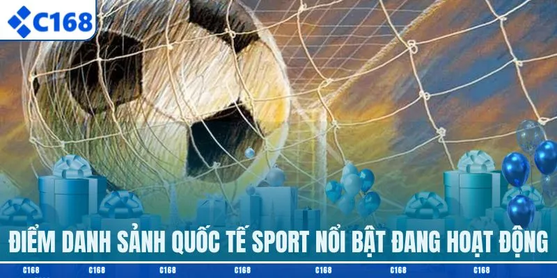 Điểm danh sảnh quốc tế Sport nổi bật đang hoạt động